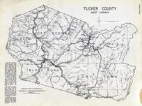 Tucker County - Licking, Clover, St. George, Fairfax, Davis, Black Fork, Dry Fork, Hendricks, West Virginia State Atlas 1933